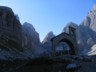 La chiesetta del rifugio verso la bocca di Brenta