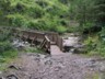 Il ponte sul Torrente che ci riporta al parcheggio di Vallesinella