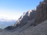 Prima di salire verso la Bocca di Brenta uno scorcio sul sentiero appena percorso